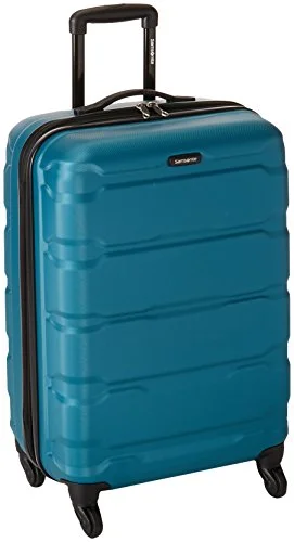 Magnetic luggage labels that can be easily changed or removedSamsonite Omni Pc 24" Spinner Caribbean Blue One Size