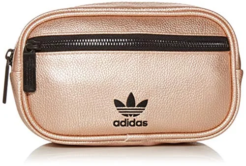 Anti - theft RFID blocking travel wallet for safe money and card storageSport Style CM3809 Originals PU Leather Waist Pack, Rose Gold/Black