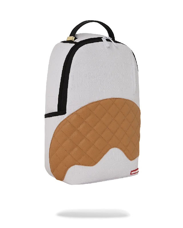 Portable shoe bags to keep footwear separate in suitcasesSprayground DLXSV Backpack (Paris Embossed Cognac)