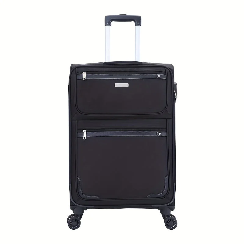 Travel document holders with multiple slots for passports and ticketsTeens Fashion Simple Suitcase, Lightweight Travel Luggage, Spinner Wheel Trolley Case
