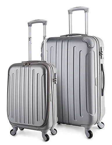 Suitcase wheels replacement kits for smooth rolling after long - term useTravelcross Victoria Lightweight Hardshell Spinner Luggage (Silver, 2-Piece Set (20''/28'')) Suitcase wheels replacement kits for smooth rolling after long - term useTravelcross Victoria Lightweight Hardshell Spinner Luggage (Silver, 2-Piece Set (20''/28''))
