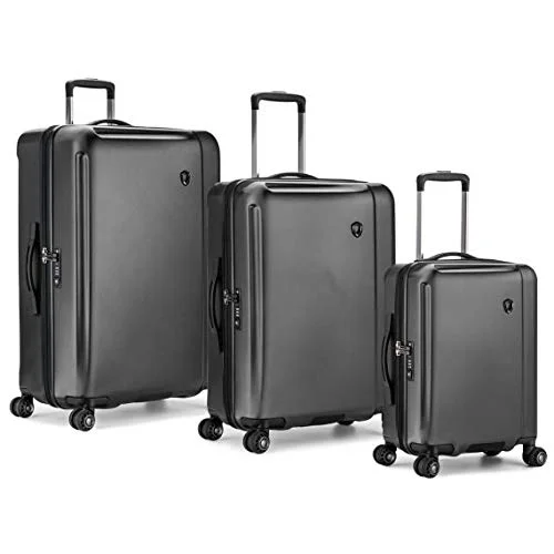 Luggage trolley organizers to hold small items like keys and phonesTraveler's Choice Halow 3-piece Hardside Spinner Set gray Luggage trolley organizers to hold small items like keys and phonesTraveler's Choice Halow 3-piece Hardside Spinner Set gray