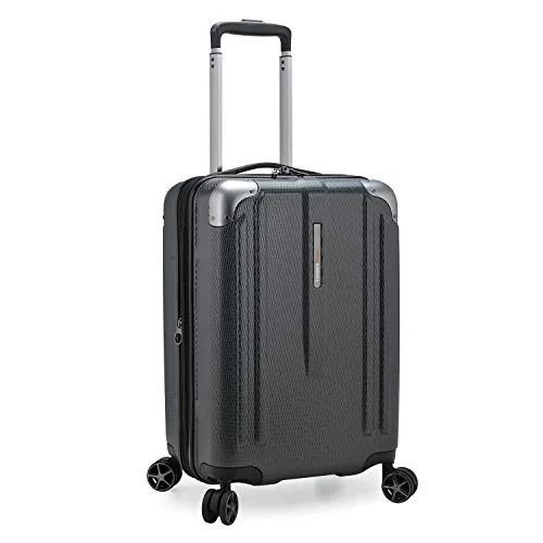 Traveler's Choice New London II Hardside Expandable Spinner Luggage, Gray, Carry-on 22-Inch Traveler's Choice New London II Hardside Expandable Spinner Luggage, Gray, Carry-on 22-Inch