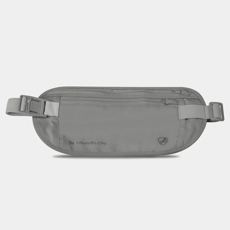 Suitcase wheels replacement kits for smooth rolling after long - term useTravelon RFID Blocking Waist Pouch Gray 12997-510