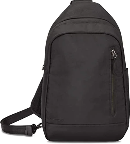 Portable shoe bags to keep footwear separate in suitcasesTravelon Urban Anti-Theft Sling 43499 Portable shoe bags to keep footwear separate in suitcasesTravelon Urban Anti-Theft Sling 43499
