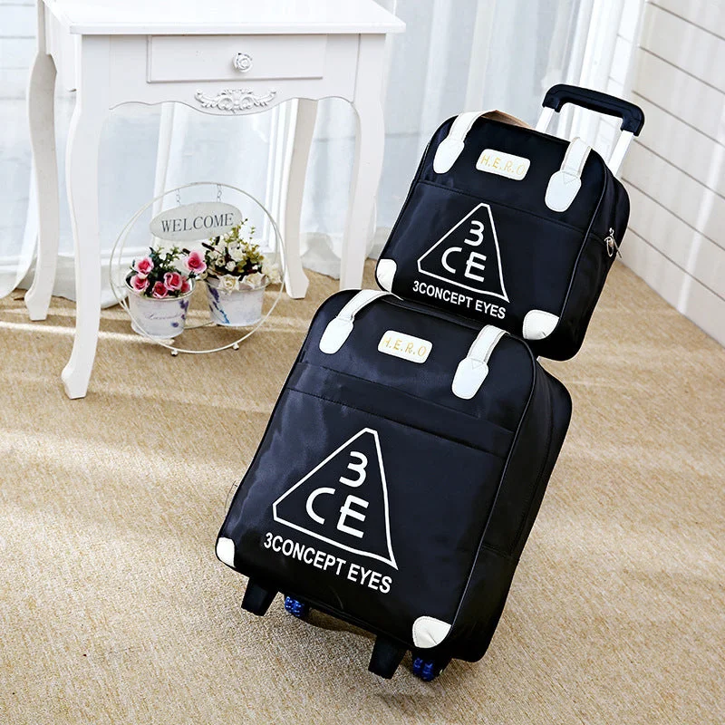 Black Triangle Figure Set One-Way Wheel