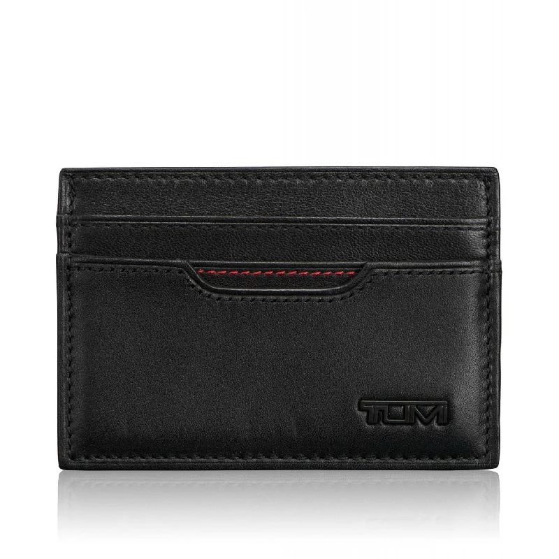 Anti - theft RFID blocking travel wallet for safe money and card storageTUMI Delta RFID Slim Card Case ID