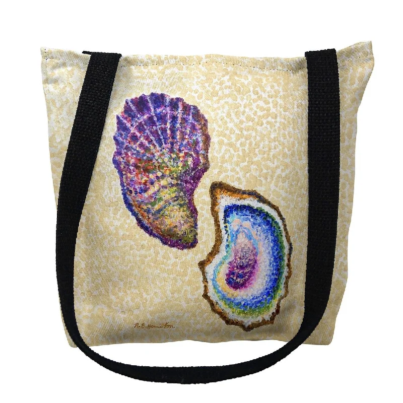 Neck pillows with memory foam for comfortable in - flight or car ridesTwo Oysters Small Tote Bag 13x13