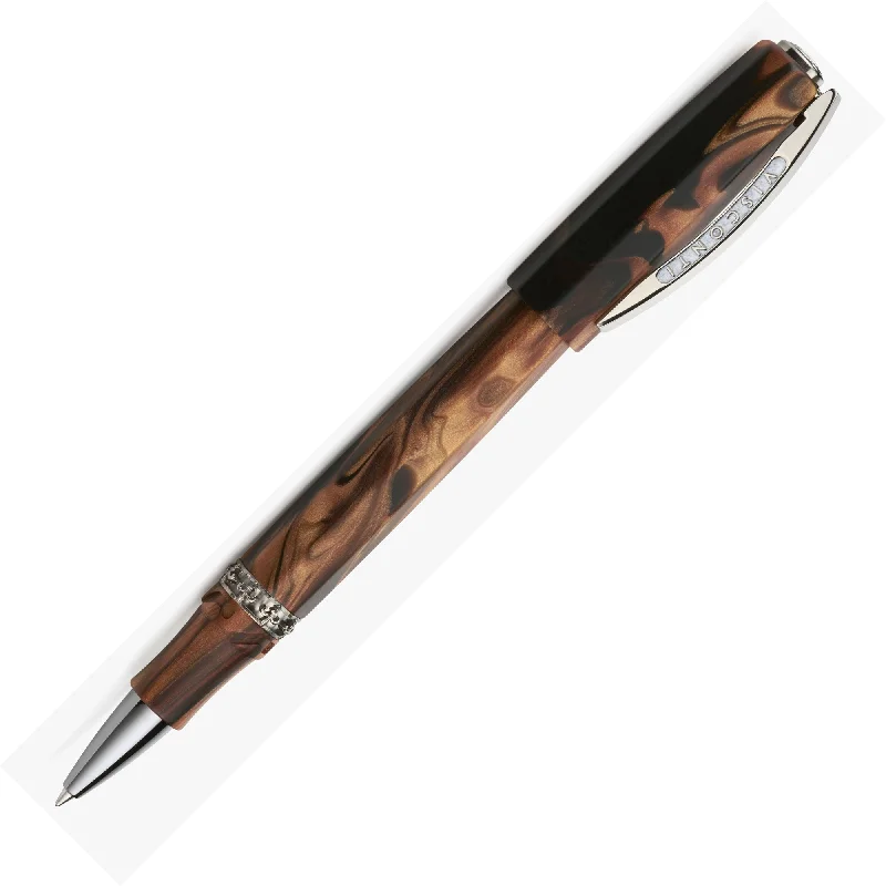 Visconti Medici Briarwood with Ruthenium Rollerball Pen