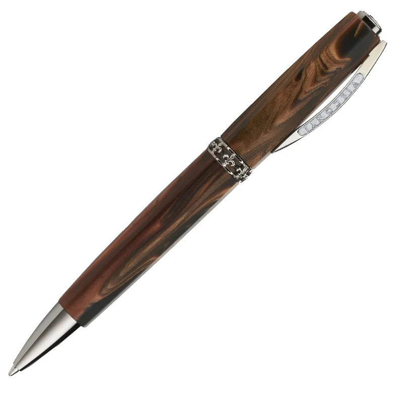 Visconti Medici Briarwood with Ruthenium Plated Ballpoint  Pen