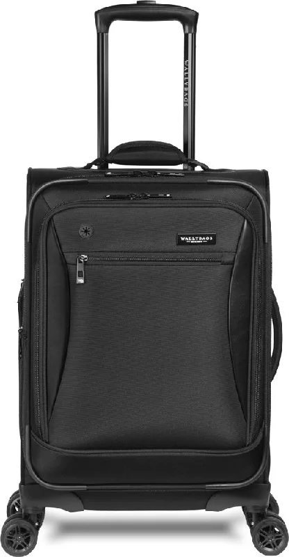 Portable shoe bags to keep footwear separate in suitcasesWallyBags Solutions 20 Expandable Spinner Carry-On with Padded Electronics Pockets Portable shoe bags to keep footwear separate in suitcasesWallyBags Solutions 20 Expandable Spinner Carry-On with Padded Electronics Pockets