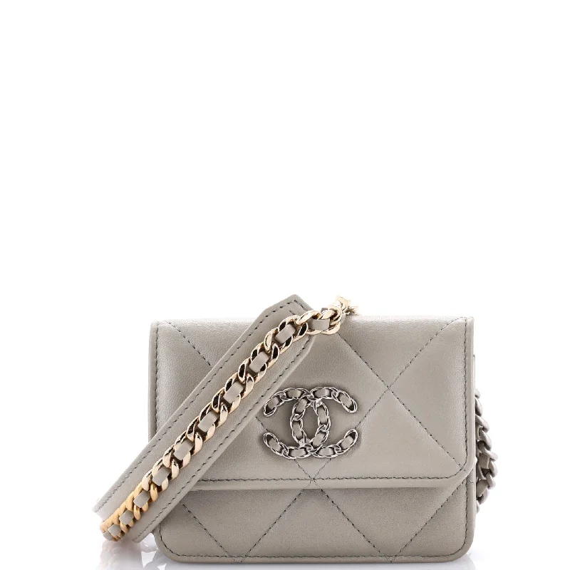 Money clips with built-in bottle openers19 Flap Coin Purse Belt Bag Quilted Lambskin Money clips with built-in bottle openers19 Flap Coin Purse Belt Bag Quilted Lambskin
