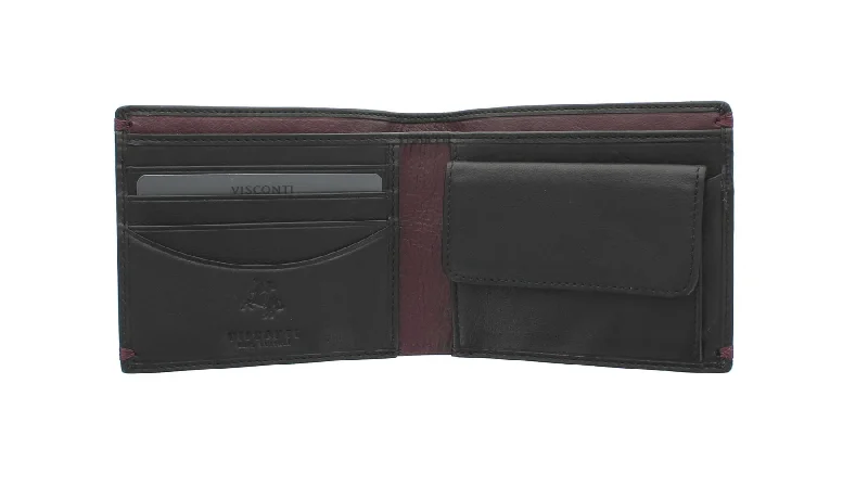 Black/Burgundy