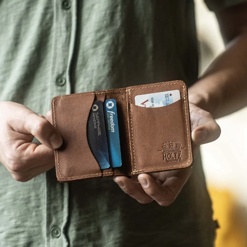 Money clips for holding large amounts of cashNo. 714 Babe Ruth – Personalized Fine Leather Bifold Front Pocket Wallet