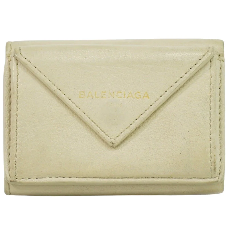 Balenciaga Papier  Leather Wallet  (Pre-Owned)