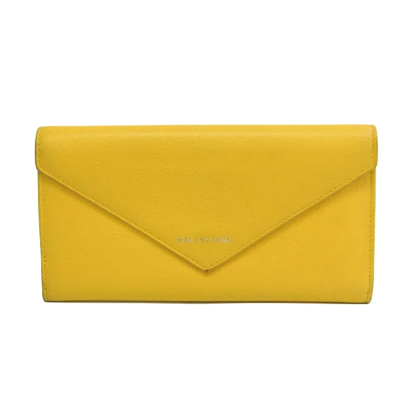 Balenciaga Papier  Leather Wallet  (Pre-Owned)