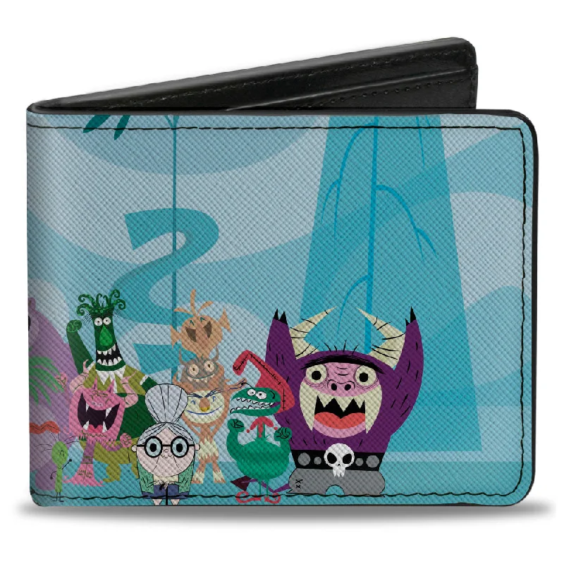 Best money clips for cash and cardsBi-Fold Wallet - Foster's Home for Imaginary Friends Group Pose Blues