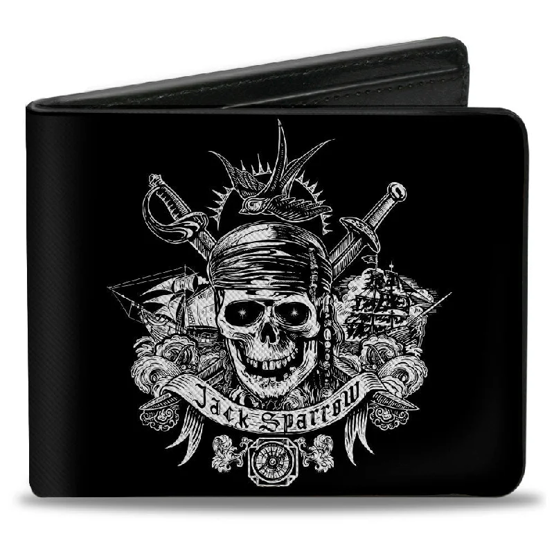 Money clips vs traditional walletsBi-Fold Wallet - Pirates of the Caribbean JACK SPARROW Skull Black/White Money clips vs traditional walletsBi-Fold Wallet - Pirates of the Caribbean JACK SPARROW Skull Black/White