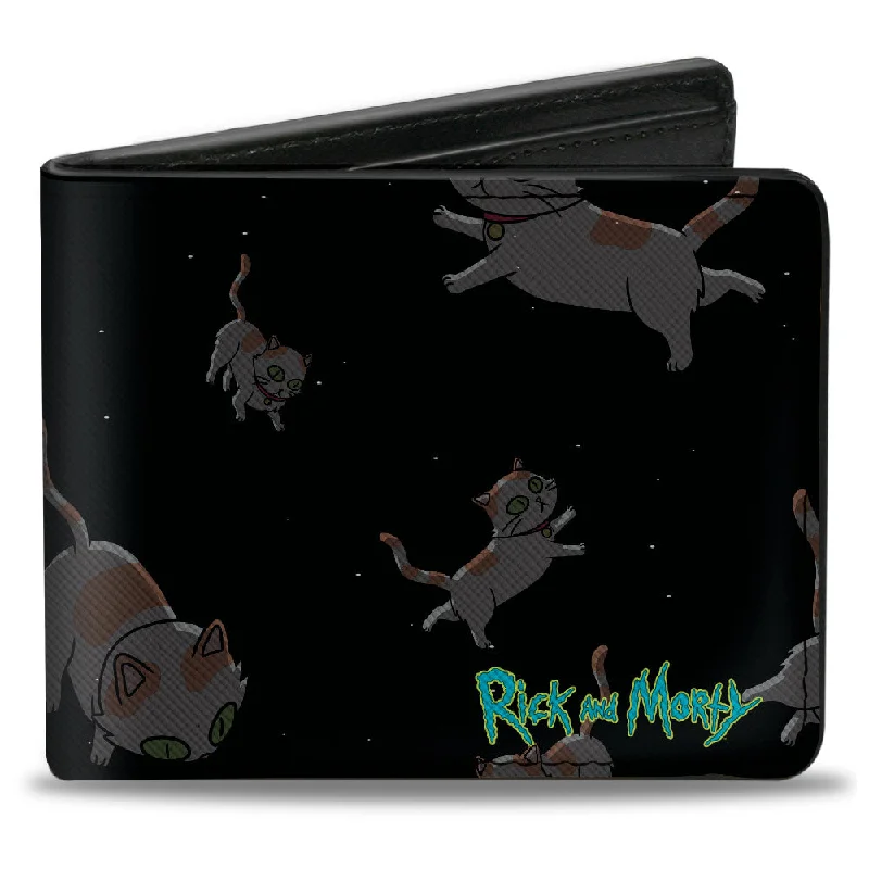 How to clean and maintain metal money clipsBi-Fold Wallet - RICK AND MORTY Cats in Space Scattered