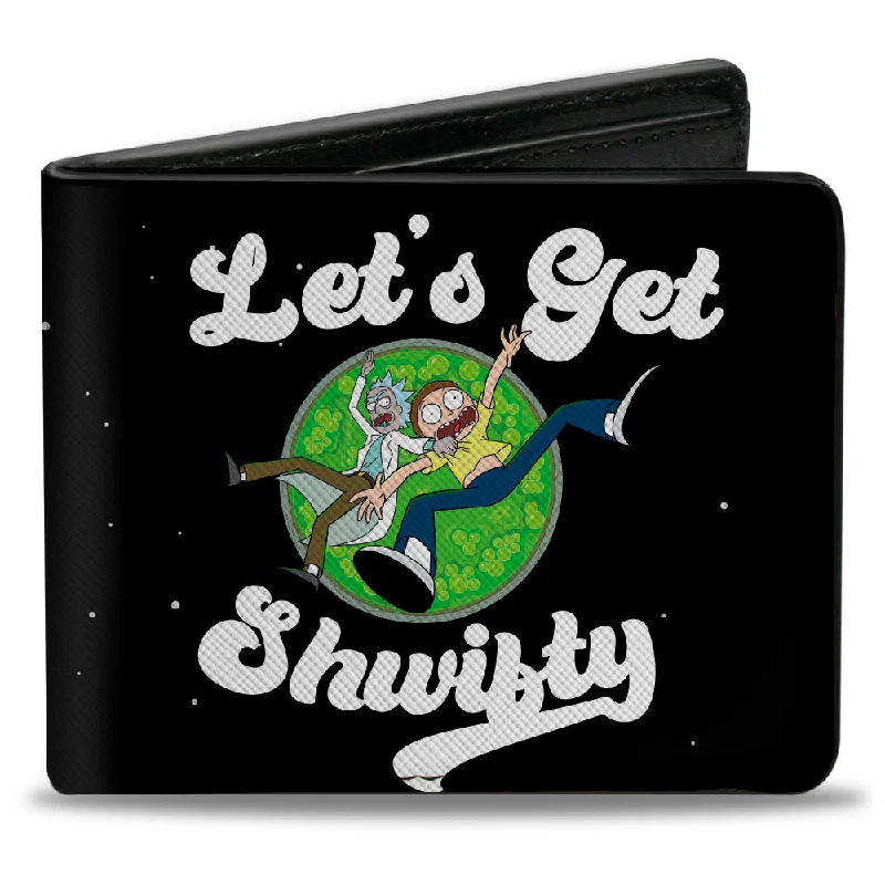 Money clips for holding large amounts of cashBi-Fold Wallet - Rick and Morty LET’S GET SHWIFTY Black/White Money clips for holding large amounts of cashBi-Fold Wallet - Rick and Morty LET’S GET SHWIFTY Black/White
