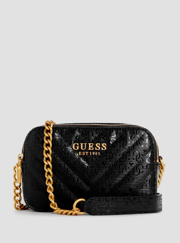 Best money clips for cash and cardsBlack Jania Logo Crossbody Bag
