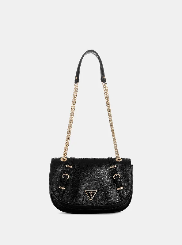Money clips with built-in bottle openersBlack Levia Crossbody Bag