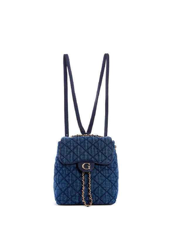 Stainless steel money clips for durabilityBlue Denim Gillian Backpack