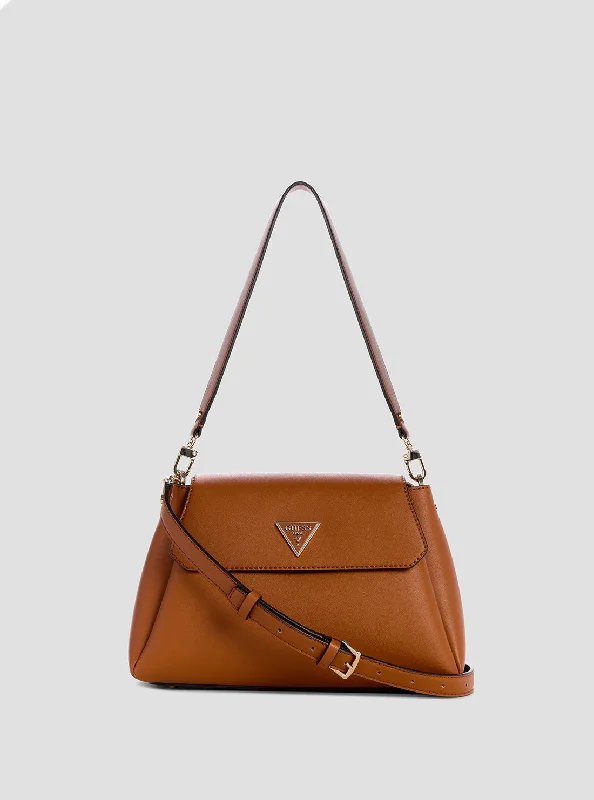 Money clips with magnetic closureBrown Sora Girlfriend Shoulder Bag