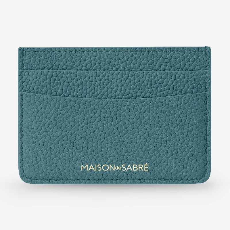 Stainless steel money clips for durabilityCard Holder - Bondi Blue