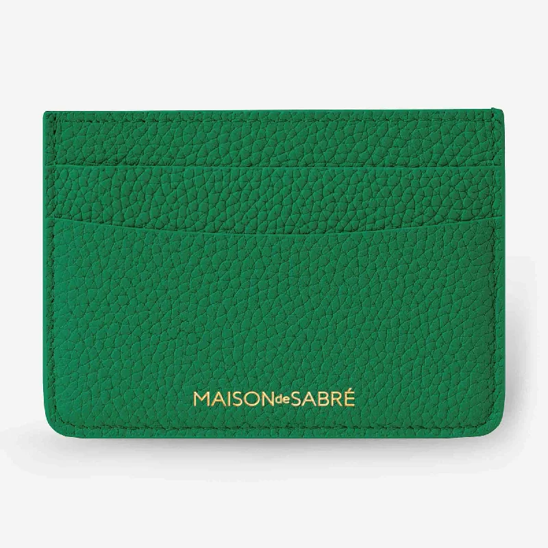 Lightweight money clips for travelCard Holder - Emerald Green