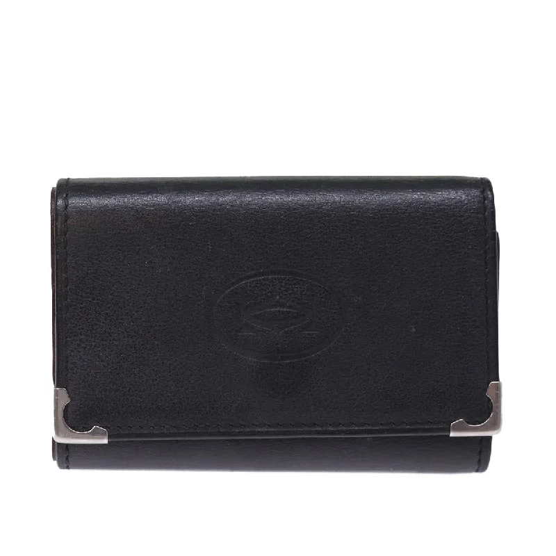 Cartier Porte Clés  Leather Wallet  (Pre-Owned)
