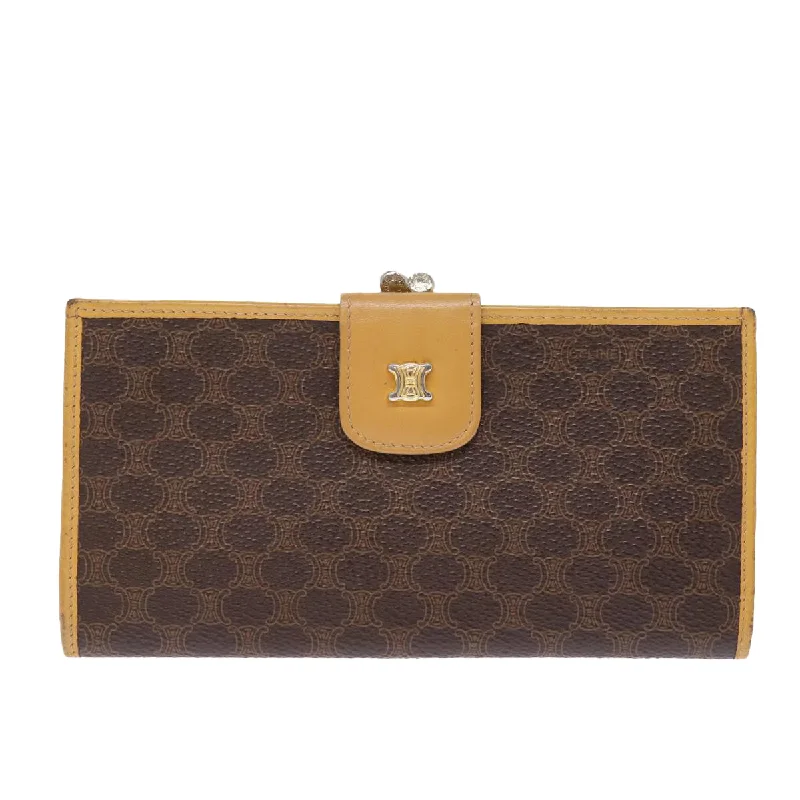 Céline Macadam  Canvas Wallet  (Pre-Owned)