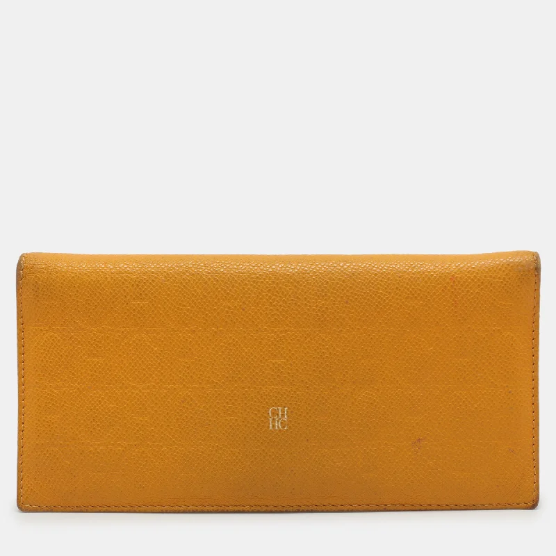 Custom money clips for corporate giftsCh Carolina Herrera Yellow Embossed Leather Wallet Custom money clips for corporate giftsCh Carolina Herrera Yellow Embossed Leather Wallet