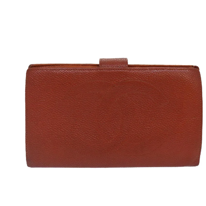 Chanel Porte Carte  Leather Wallet  (Pre-Owned)
