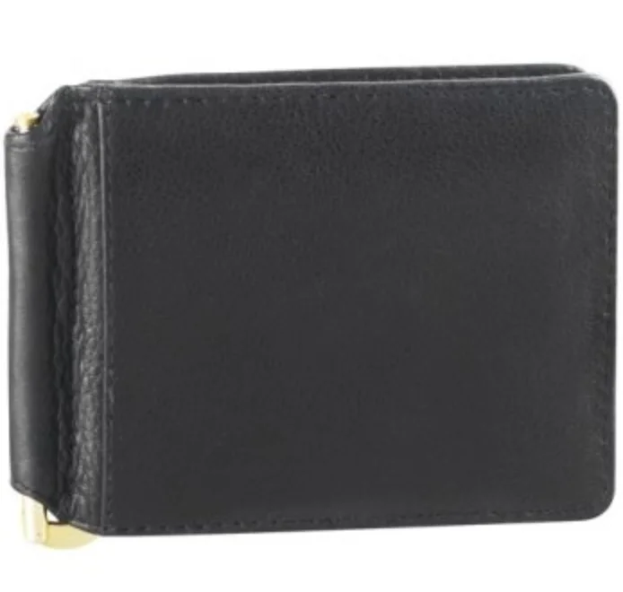 Luxury leather money clips with card slotsDerek Alexander Central Park Bill Clip Wallet