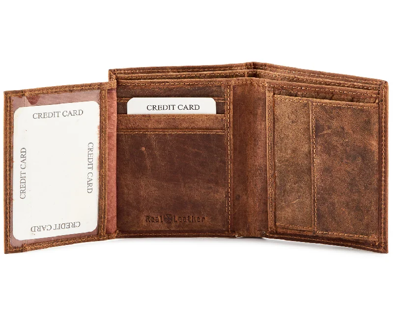 Money clips for holding large amounts of cashPaulo Mens' Distressed leather bi-fold ID and coin wallet #GW704 Money clips for holding large amounts of cashPaulo Mens' Distressed leather bi-fold ID and coin wallet #GW704