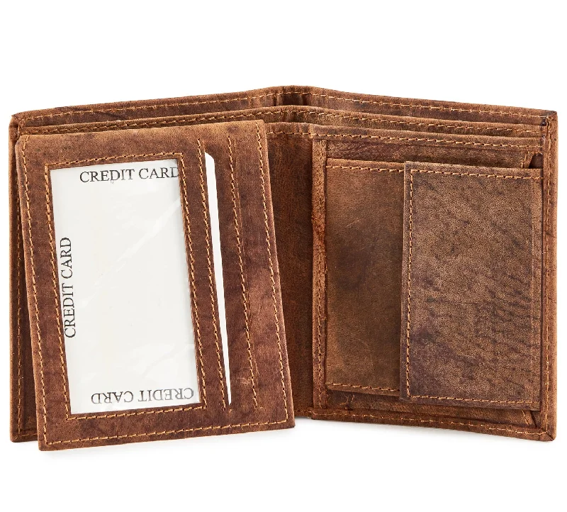 Top-rated money clips for everyday usePaulo Distressed leather men's bi-fold coin wallet #GW705 Top-rated money clips for everyday usePaulo Distressed leather men's bi-fold coin wallet #GW705
