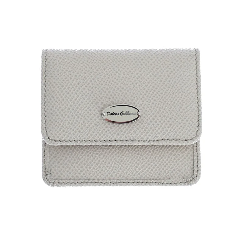Slim money clips for minimalist walletsDolce & Gabbana Sleek  Leather Condom Case Men's Wallet