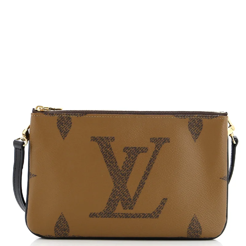 How to choose the right money clipDouble Zip Pochette Reverse Monogram Giant