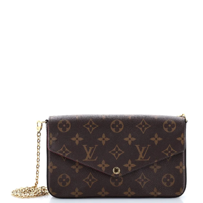 Money clips for women with sleek designsFelicie Pochette Monogram Canvas