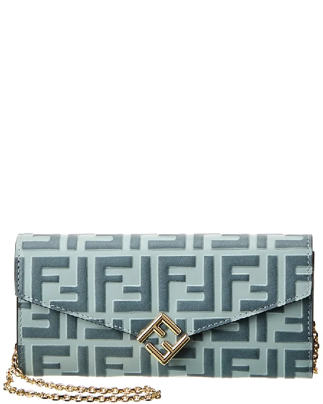 Top-rated money clips for everyday useFENDI FF Diamonds Leather Wallet On Chain