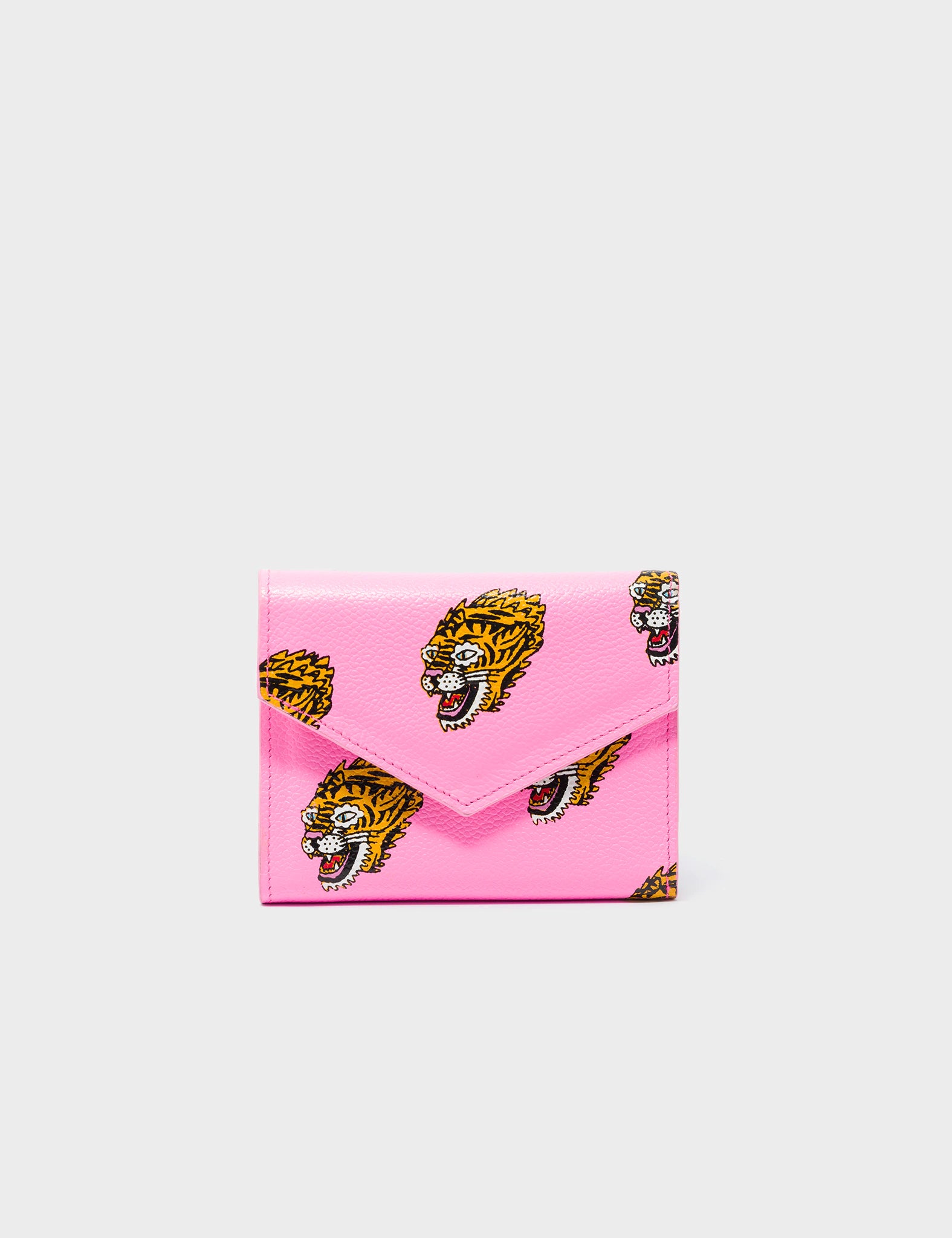 Money clips with built-in bottle openersFiona Bubblegum Pink Leather Wallet - El Trópico Print Design Money clips with built-in bottle openersFiona Bubblegum Pink Leather Wallet - El Trópico Print Design