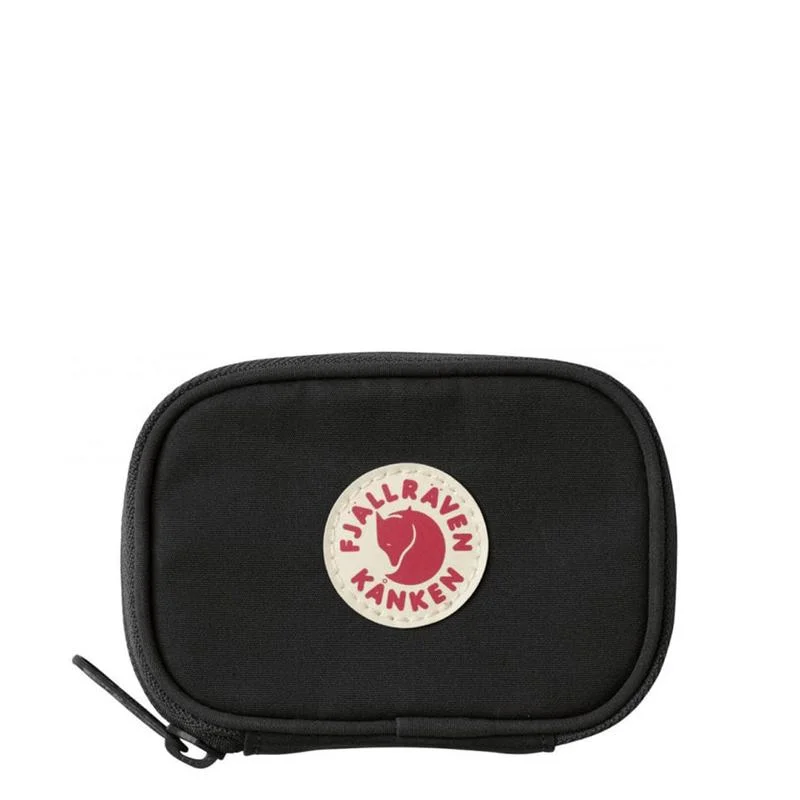 Luxury leather money clips with card slotsFjallraven Kanken Card Wallet Black