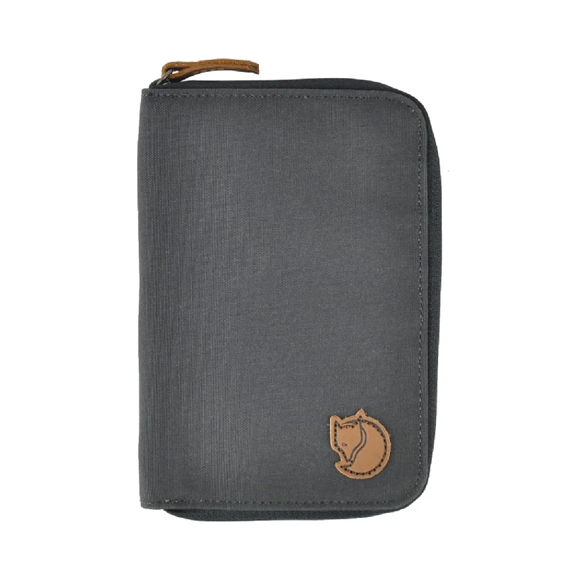 Money clips for women with sleek designsFjallraven Passport Wallet Dark Grey