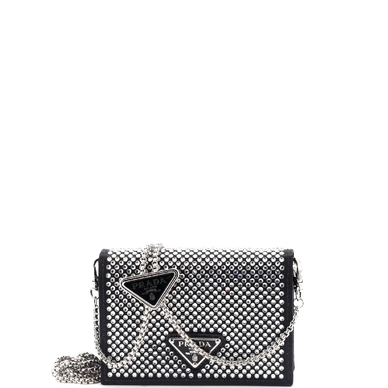 How to clean and maintain metal money clipsFlap Card Holder with Chain Satin with Crystals How to clean and maintain metal money clipsFlap Card Holder with Chain Satin with Crystals