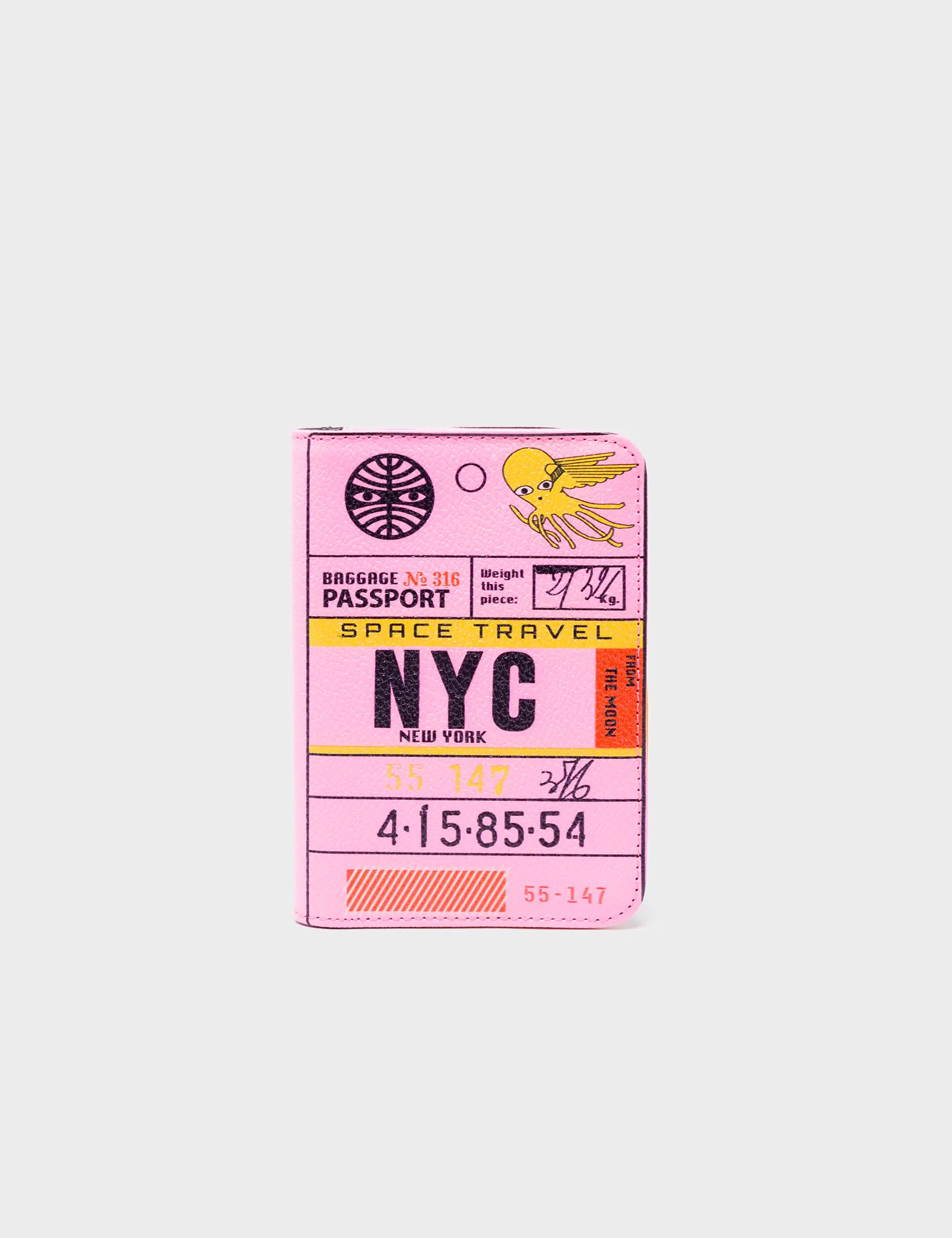 Custom money clips for corporate giftsFrida Bubblegum Pink Leather Passport Cover - Groovin' Galaxies Print Custom money clips for corporate giftsFrida Bubblegum Pink Leather Passport Cover - Groovin' Galaxies Print
