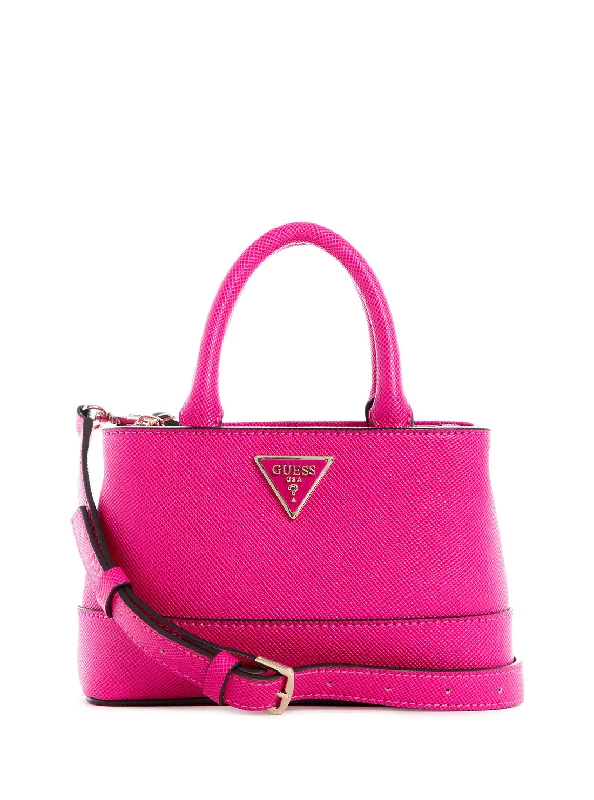 Slim money clips for minimalist walletsFuchsia Cordelia Mini Satchel Bag