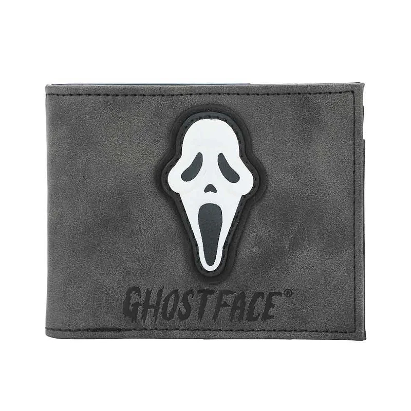 Money clips with magnetic closureGhostface Logo Bi-Fold Wallet