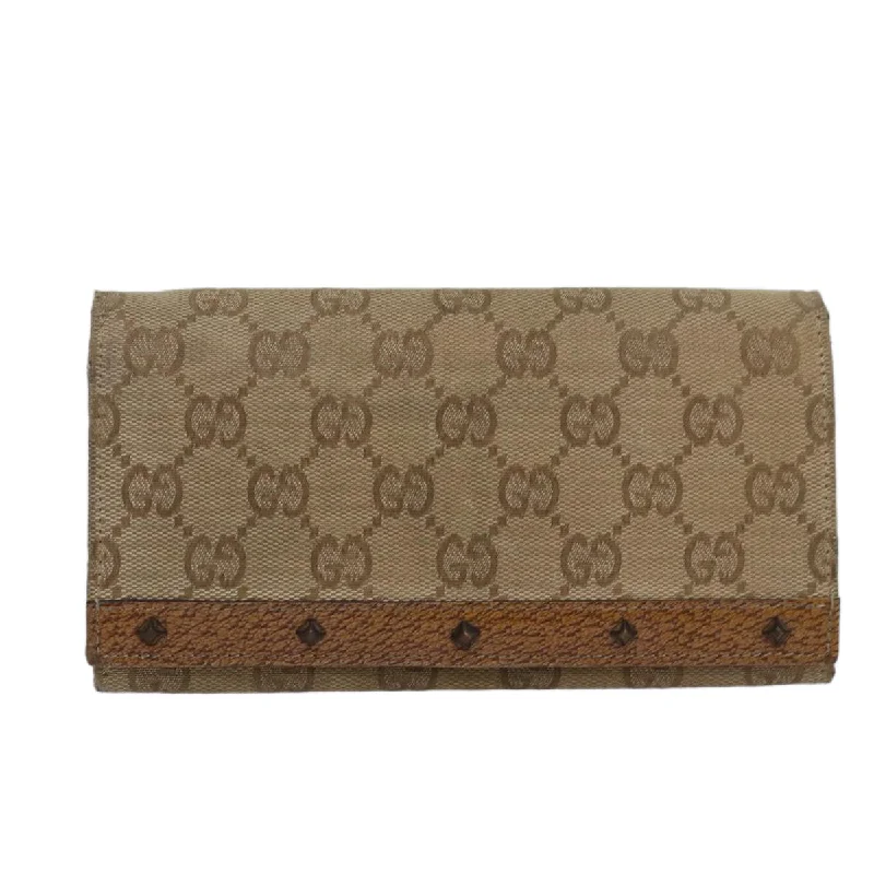 Gucci  Canvas Wallet  (Pre-Owned)