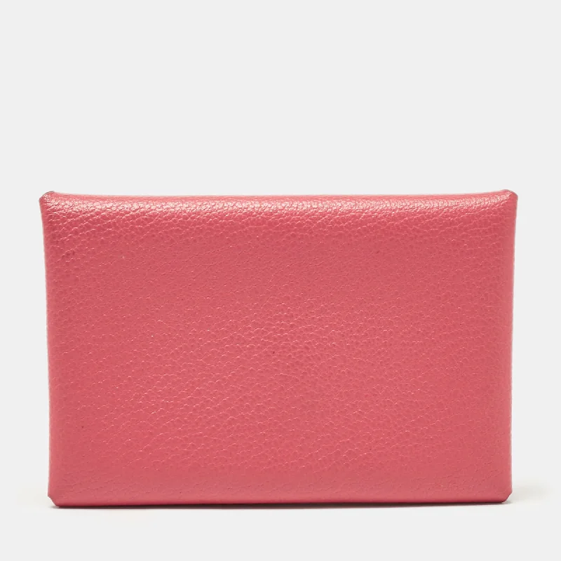 Lightweight money clips for travelHermès Rose Azalee Chevre Mysore Leather Calvi Card Holder Lightweight money clips for travelHermès Rose Azalee Chevre Mysore Leather Calvi Card Holder